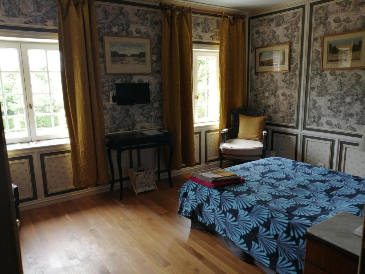 Chambre Le Notre Le Domaine Des Jardins De Bracquetuit מראה חיצוני תמונה